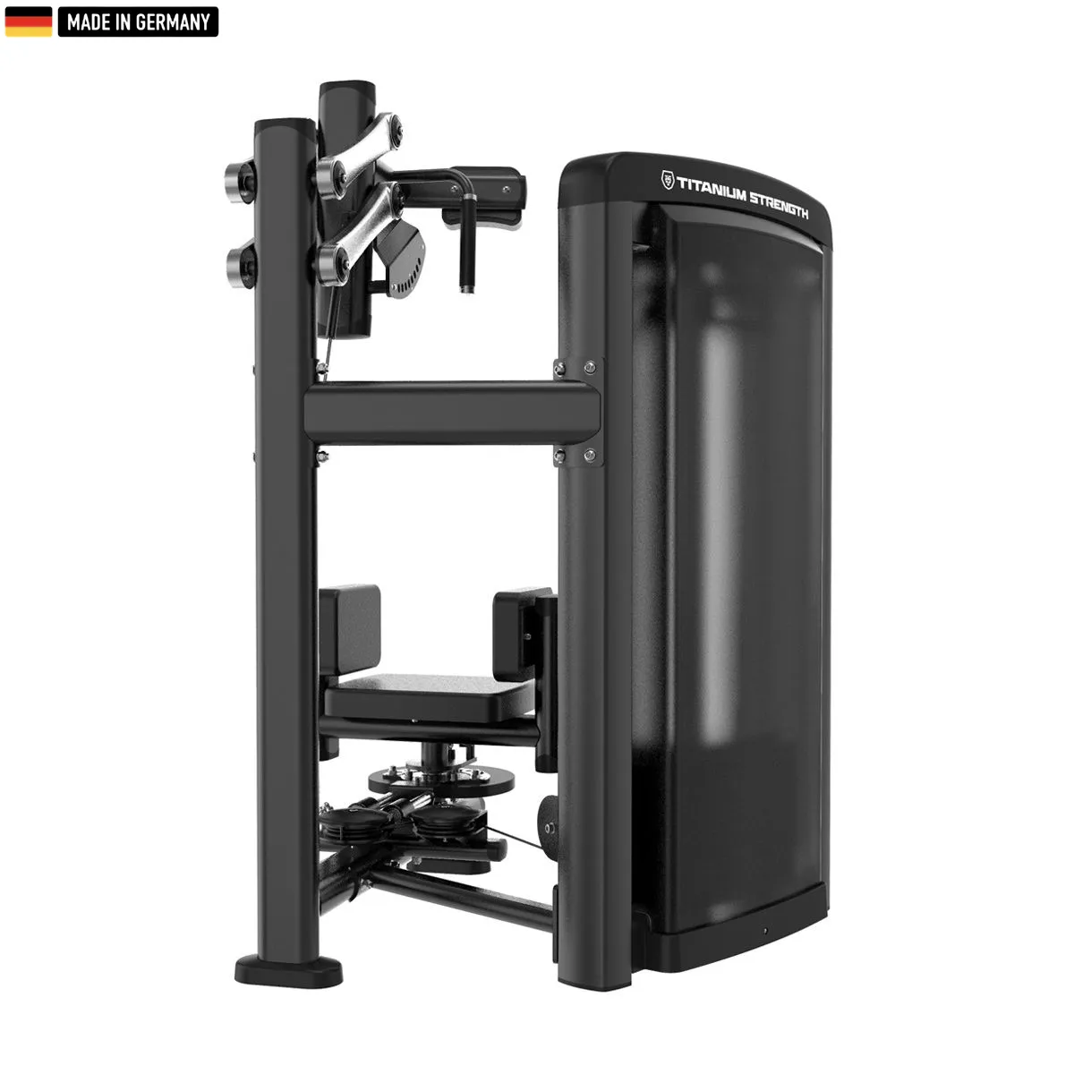 Genesis Series Torso Rotation machine by Titanium Strength in a gym setting