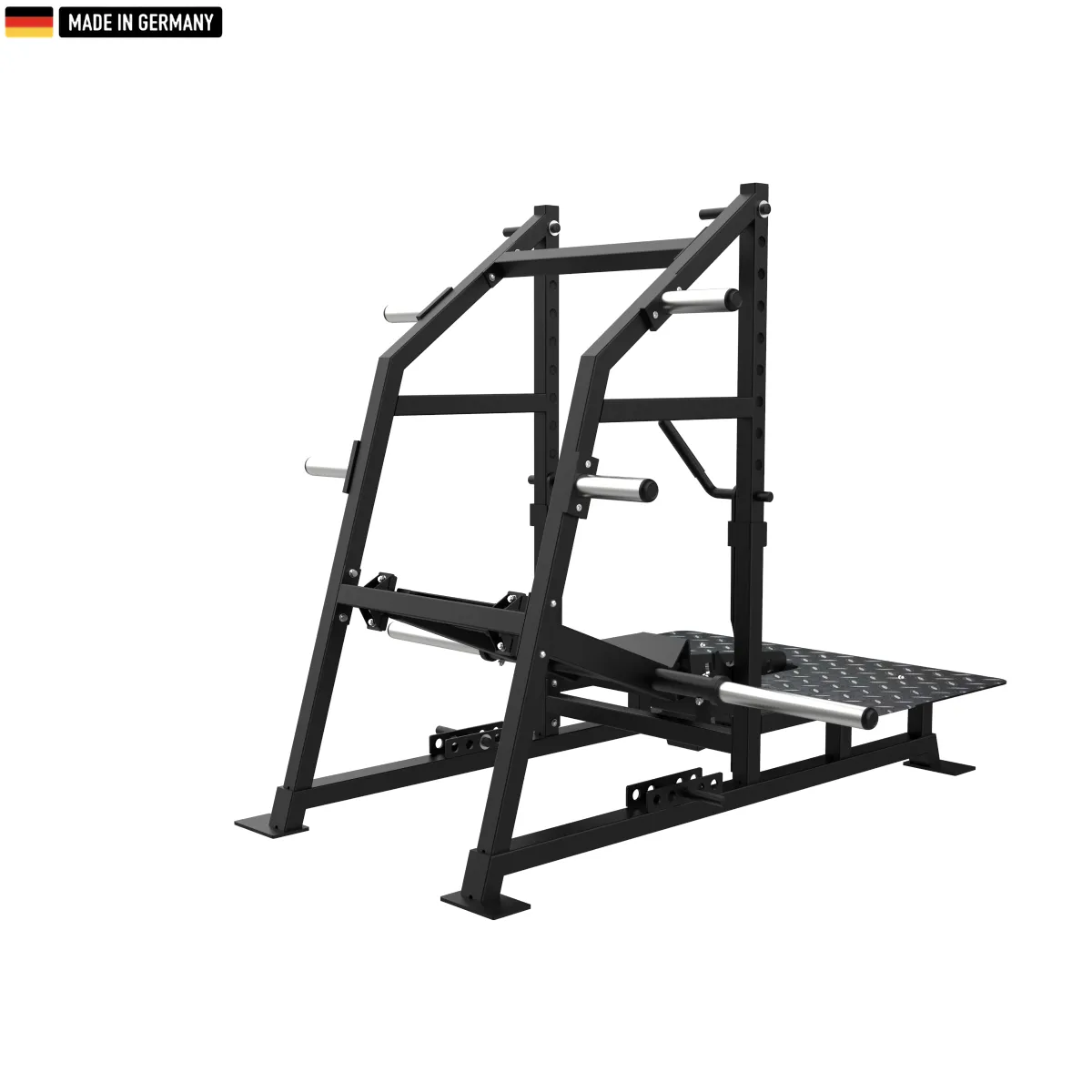 "Titanium Strength Elite Series Belt Squat Machine – advanced lower body training equipment for safe and effective squats."

