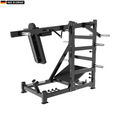 Titanium Strength Black Series Pendulum Hack Squat – Premium gym machine for intense leg training and muscle development.

