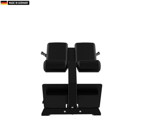 "Titanium Strength Hyperextension Roman Chair for lower back training."

