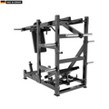 Titanium Strength Black Series Pendulum Hack Squat – Premium gym machine for intense leg training and muscle development.

