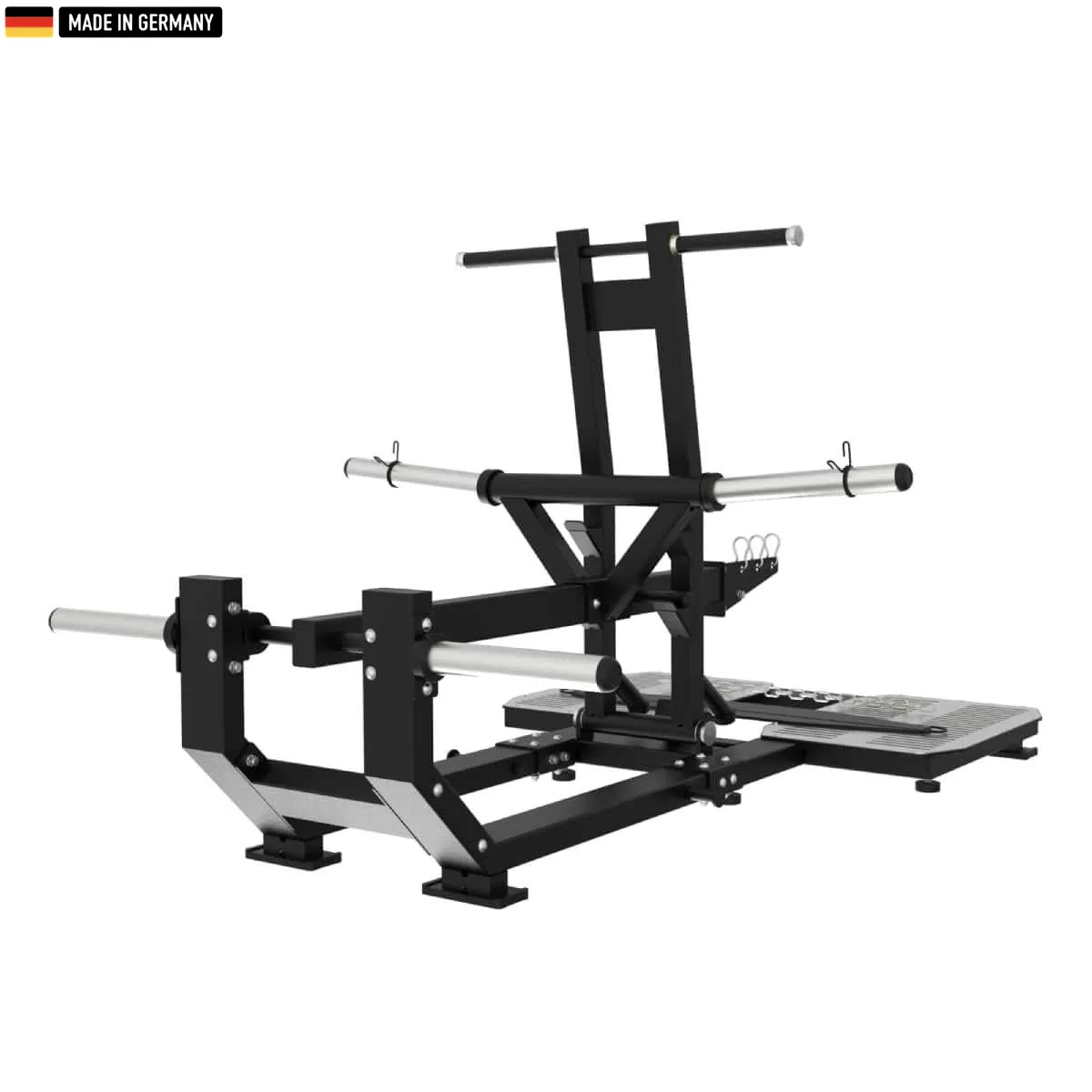 "Ultimate Belt Squat Machine – knee-friendly lower body strength training equipment with belt support."

