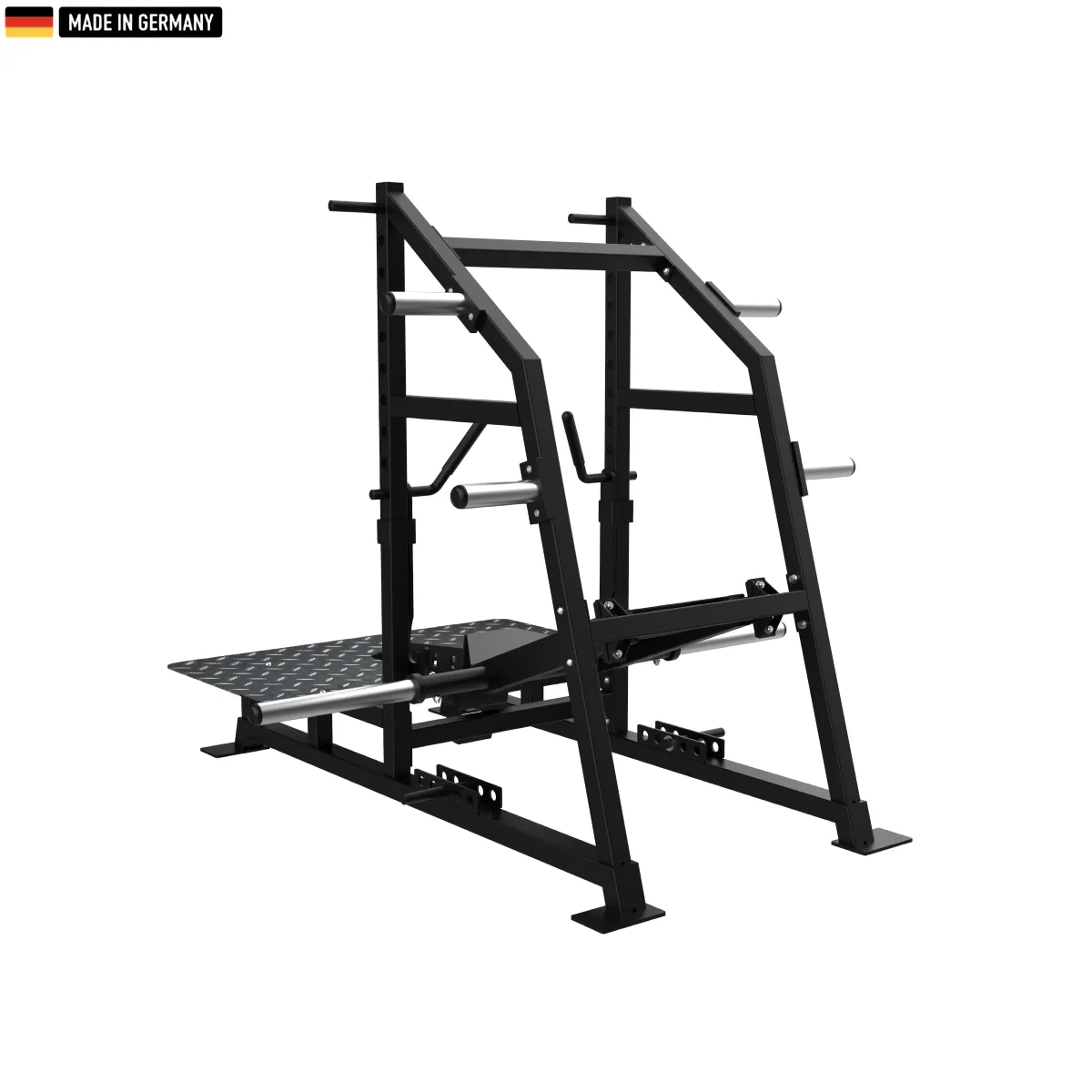 "Titanium Strength Elite Series Belt Squat Machine – advanced lower body training equipment for safe and effective squats."

