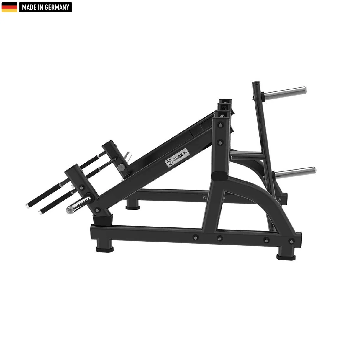 "Titanium Strength Elite Series Squat Lunge Machine – premium equipment for lower body strength and conditioning."

