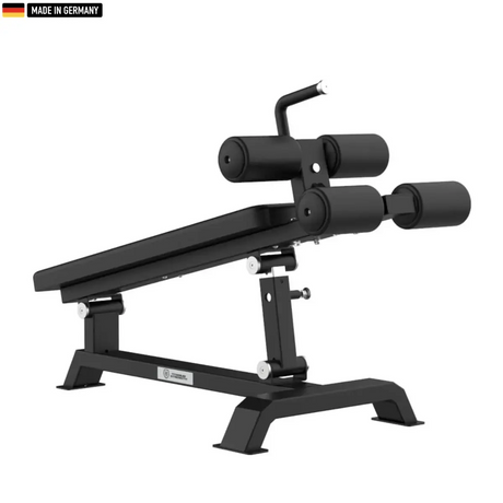 "Elite Series Adjustable Decline Ab Bench for core and strength training."

