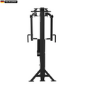 Titanium Strength Elite Series Pec Fly and Rear Delt Machine in black finish