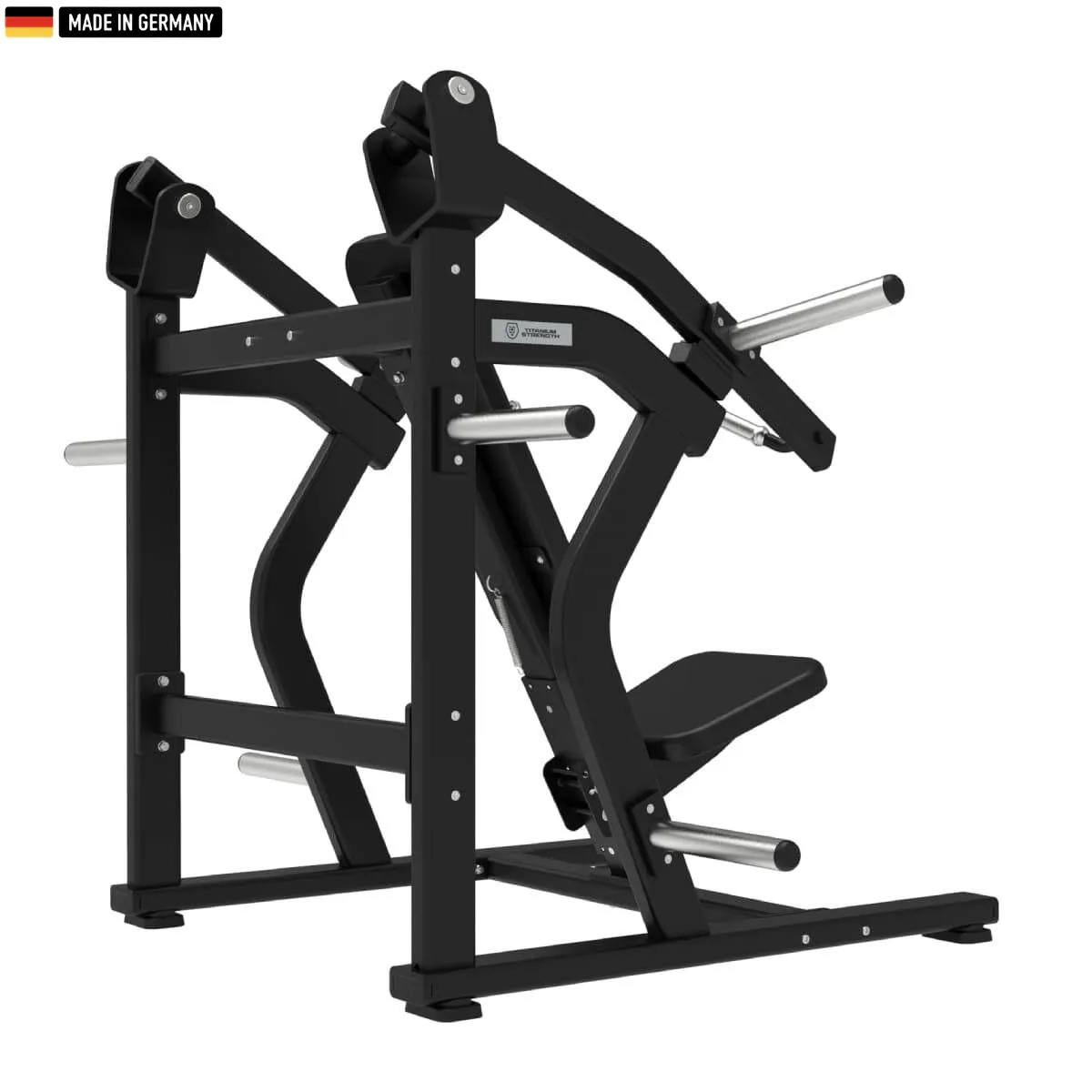 Titanium Strength Elite Series Super Incline Chest Press Machine with ergonomic design