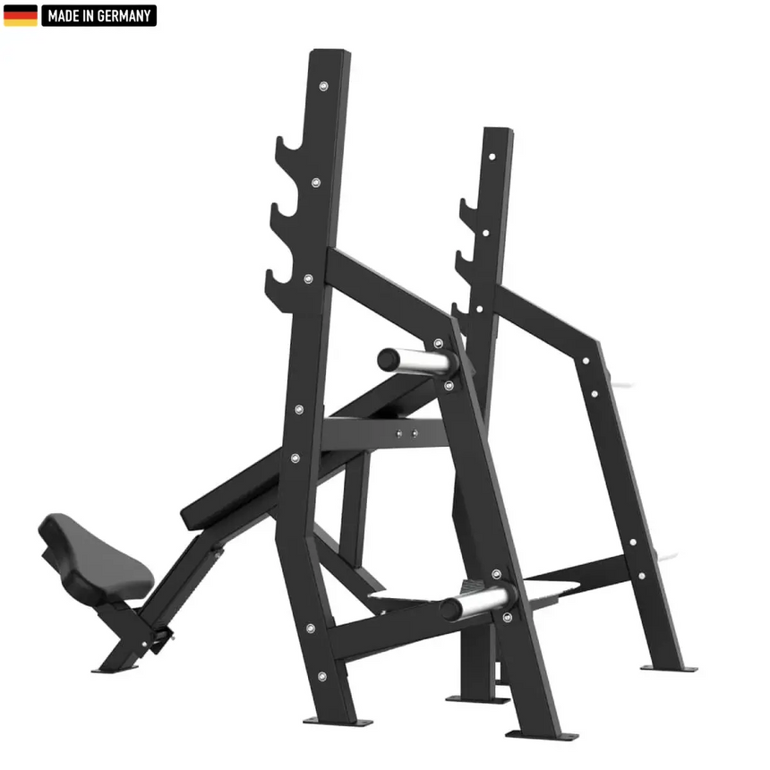 "Elite Series Incline Weight Bench for strength training and gym workouts."


