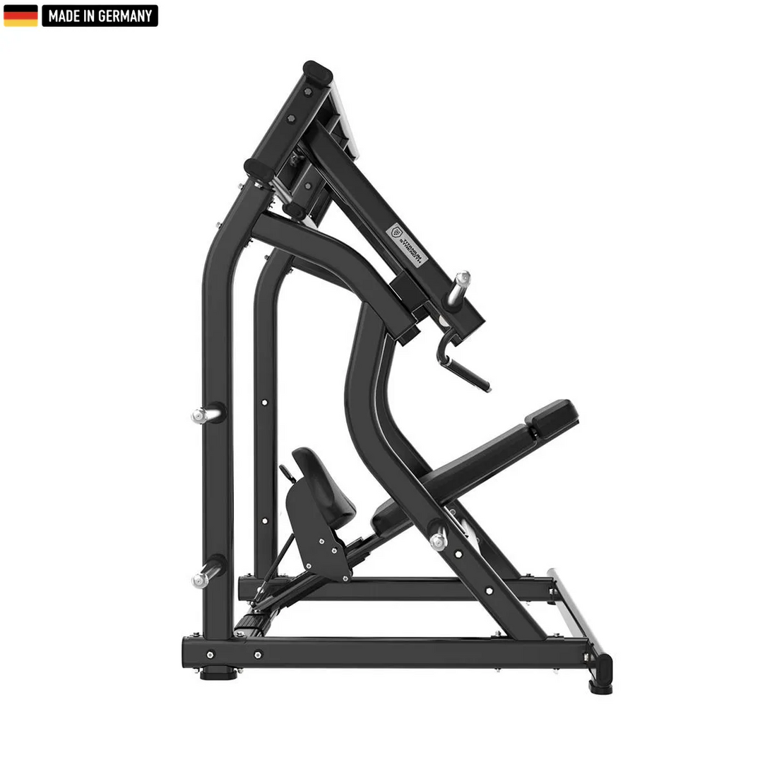 "Titanium Strength Iso-Lateral Incline Shoulder Press for effective upper body training."
