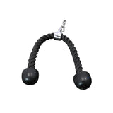 Force USA Tricep Rope – robust cable pull handle with rubberized ends for versatile upper body exercises.
