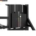 Titanium Strength Selectorized Lateral Raise machine for effective shoulder muscle training