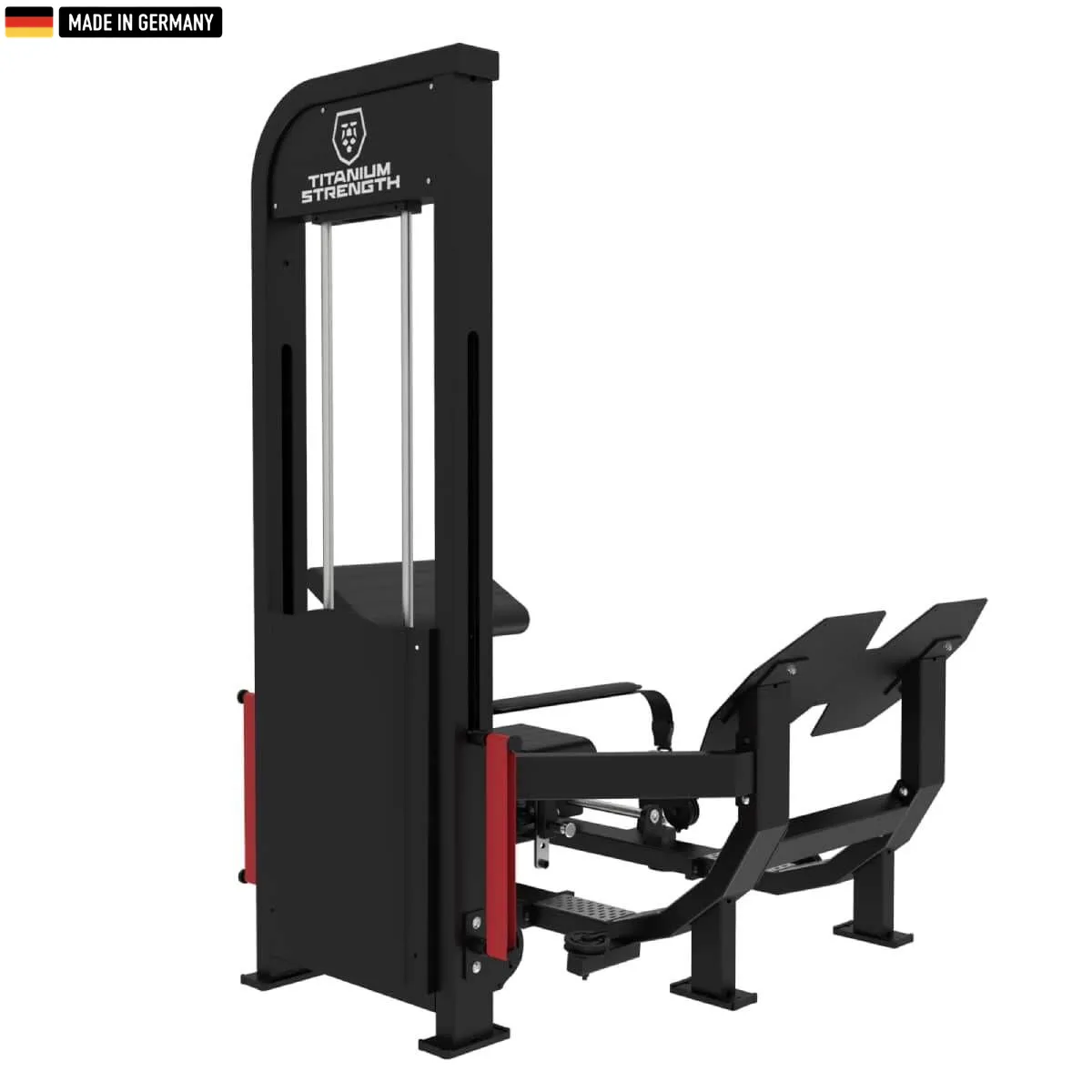 Titanium Strength Selectorized Hip Thrust Machine – Premium gym equipment designed for glute and lower-body strengthening.

