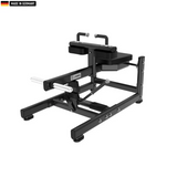 Titanium Strength Seated Calf Machine – Premium gym equipment for lower leg muscle training and calf raises.

