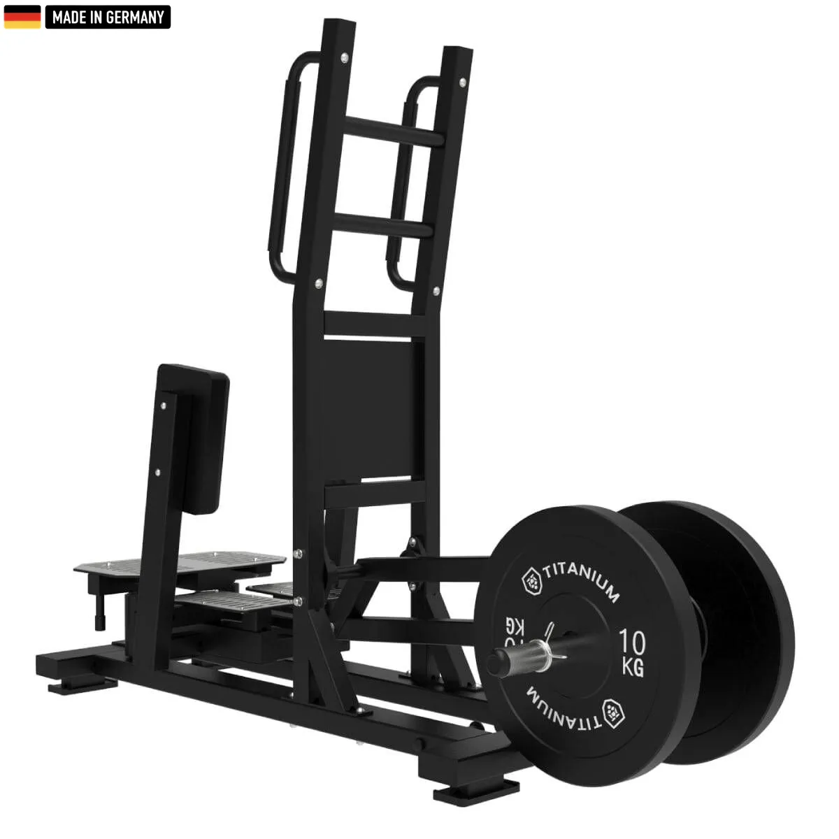 "Ultimate Standing Abductor Machine – plate-loaded strength training equipment for glutes and hips."

