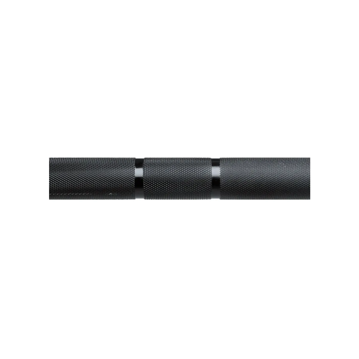 Force USA The Gunner Olympic Bar – 2.20m long, black barbell with silver sleeves and precise knurling.
