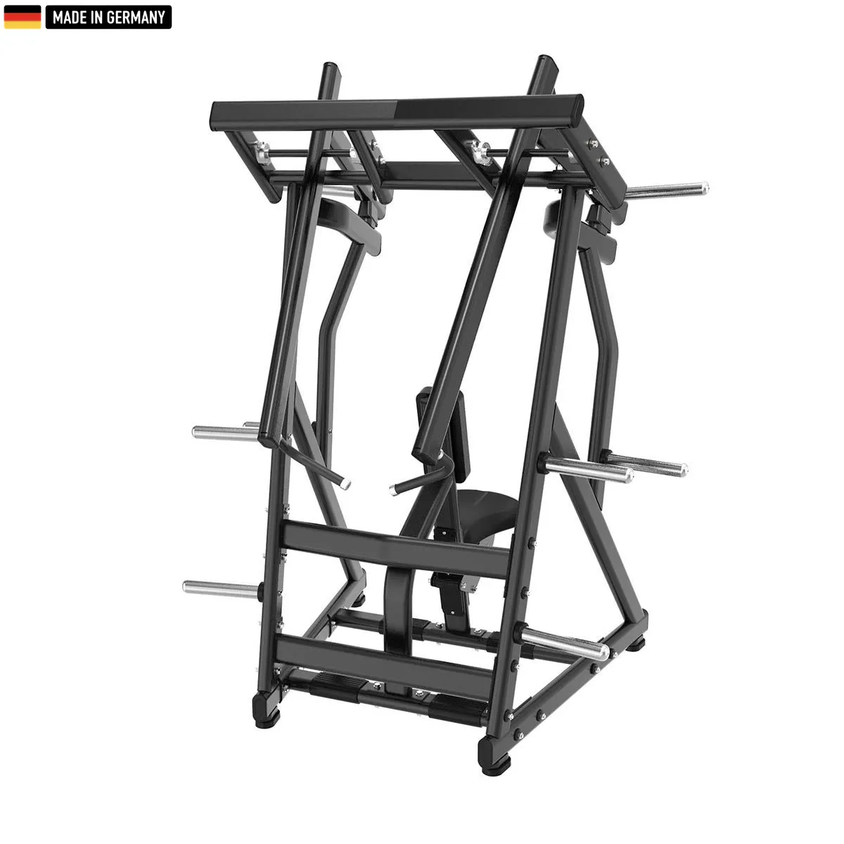 Titanium Strength Iso-Lateral D.Y. Row machine with plate-loaded resistance for advanced back training.