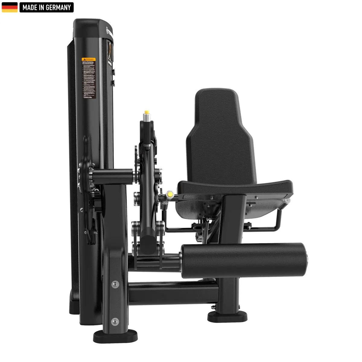 "Titanium Strength Genesis Series Selectorized Leg Extension – premium quadriceps training machine."

