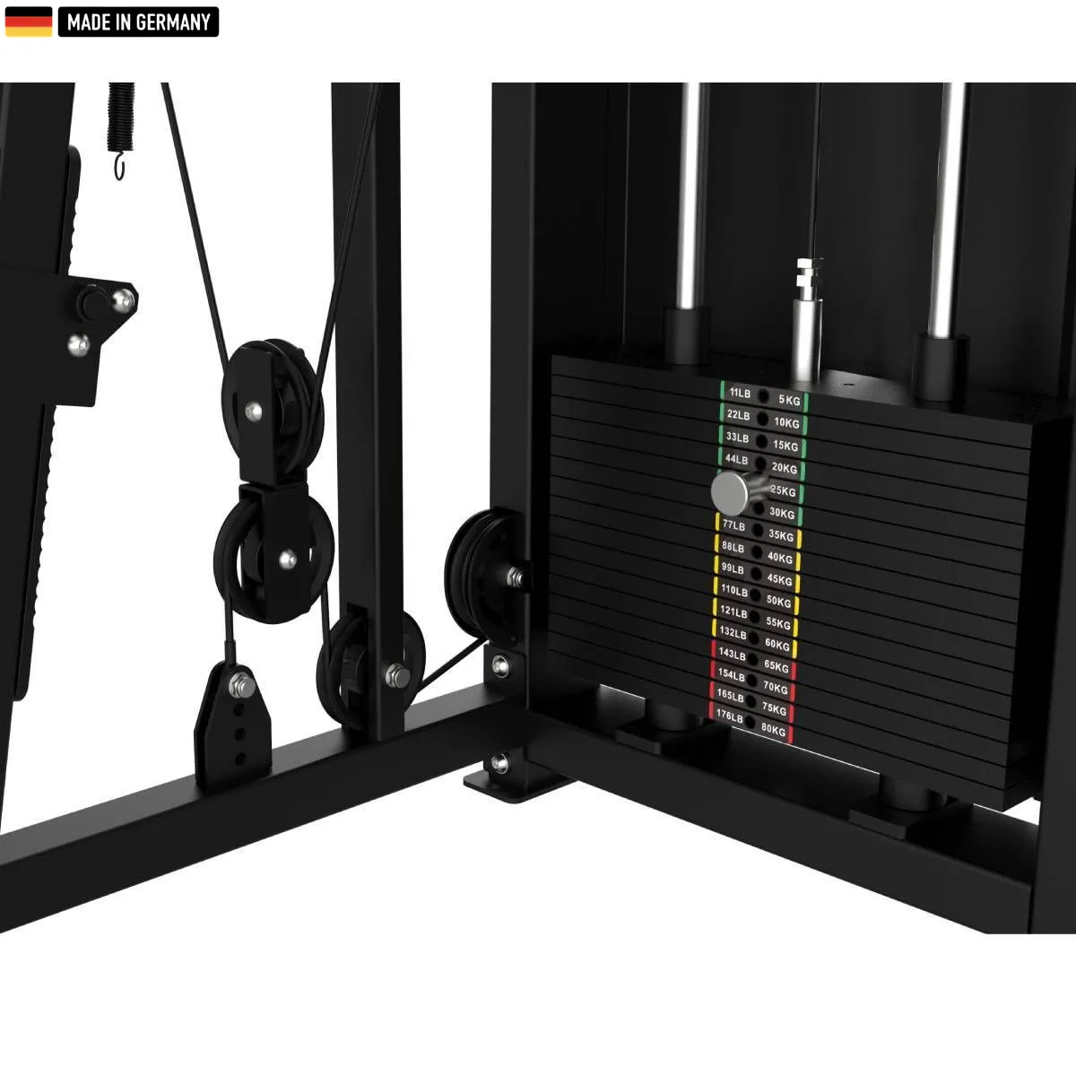 Selectorized Shoulder Press Machine by Titanium Strength for effective upper body strength training