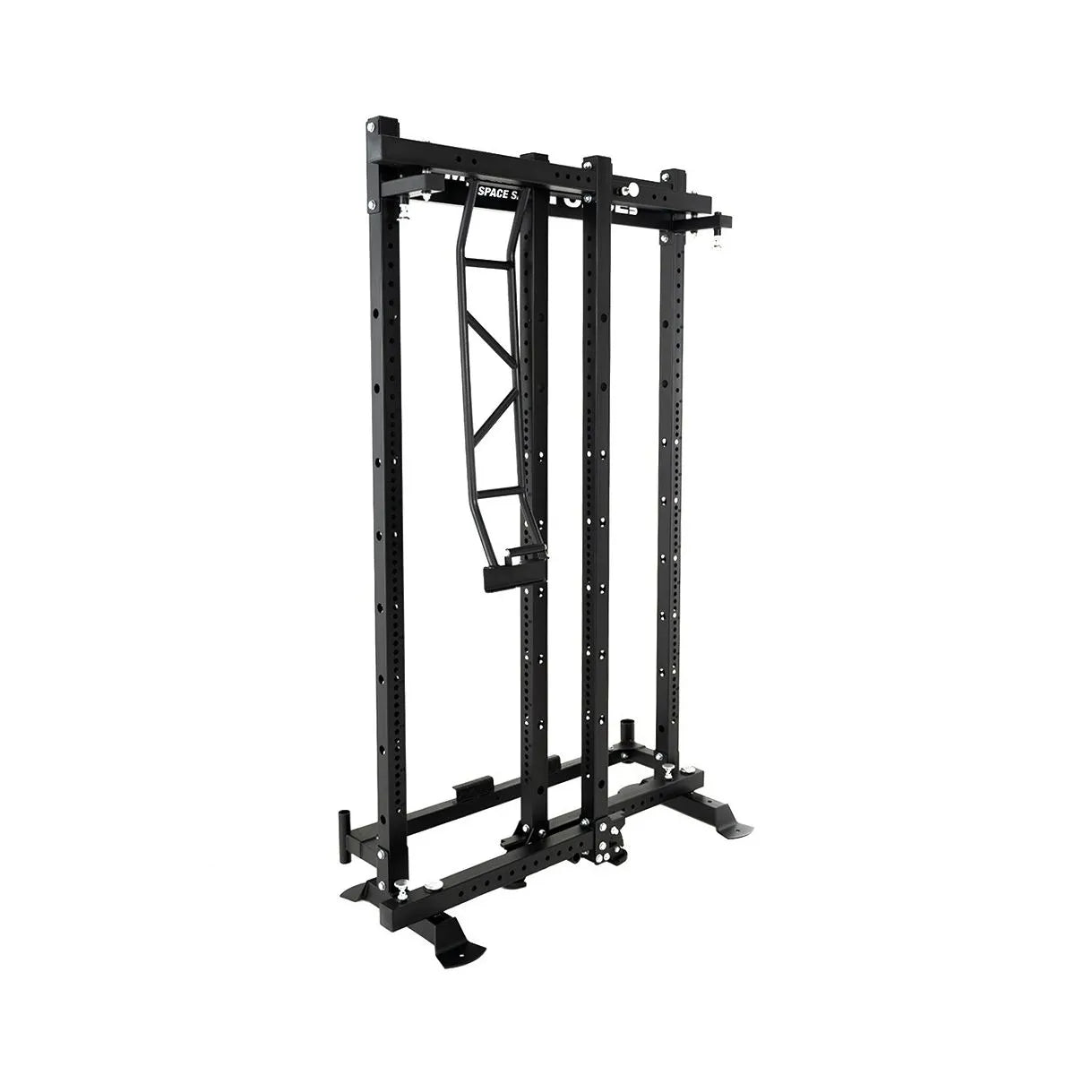 Force USA MyRack SpaceSaver Foldable V2 – zusammenklappbarer Power Cage mit anpassbaren Optionen.

