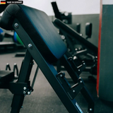"Professional Scott Preacher Curl Bench for isolated biceps training."

